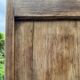 Art Deco bonnetière wardrobe from Paris in raw and solid oak.