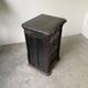 Commode XIXème pin noirci sculpté