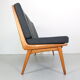 Mid-Century Modern Hans Mitzlaff 1950s Boomerang Sofa for Eugen Schmidt, 1950's
