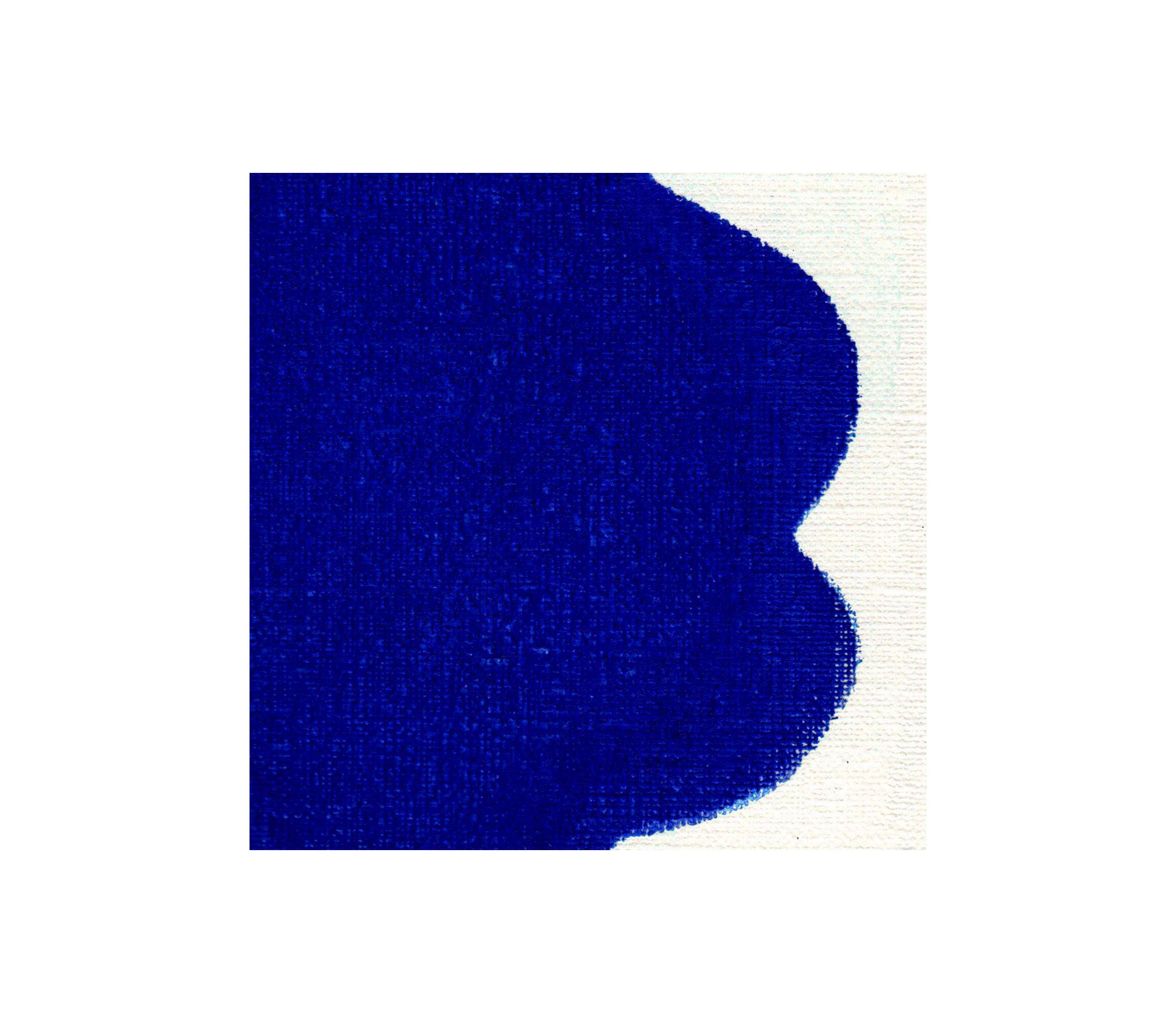 Abstract painting -Mood - Majorelle Blue - signed eawy