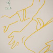 Jean Cocteau : Lettre de Barcelone, lithographie originale signée