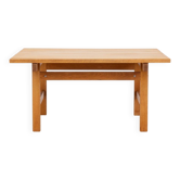 Table basse en chêne de Hans J. Wegner pour Andreas Tuck.