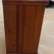 Large jam jar in solid cherry wood with its secret drawer and one door