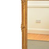 Miroir doré du XIXe siècle 84x64cm
