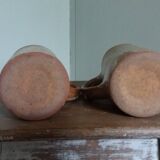 Enamelled stoneware mugs