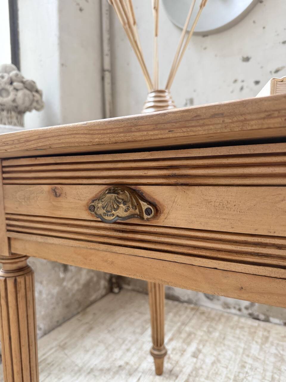 1950s pine desk