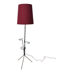 lampadaire tripode vintage