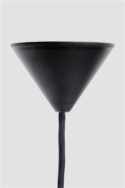 Mid-century Space Age pendant lamp / Danish modern design / 1960s / 1970s