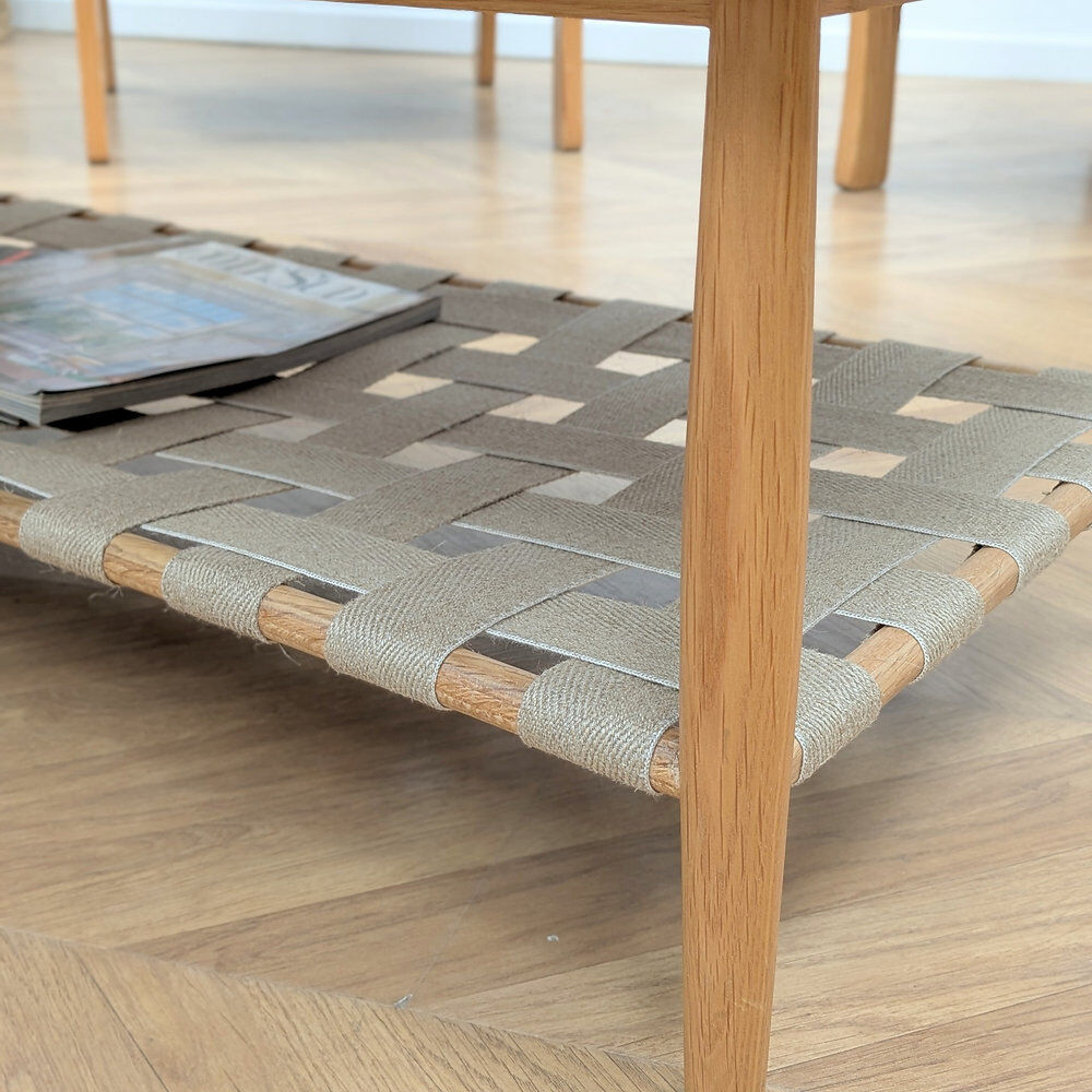 Table basse en chêne