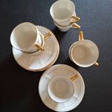 Fine Limoges porcelain coffee service