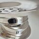 Antique butter dish in the Coquillor style, made of silver-plated metal.