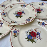 Sarreguemines plates model Agreste