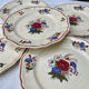 Assiettes Sarreguemines modèle Agreste