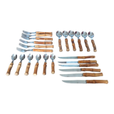 Bamboo cutlery set