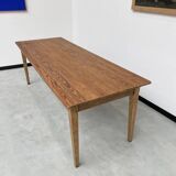 Pine and oak farmhouse table 220 cm