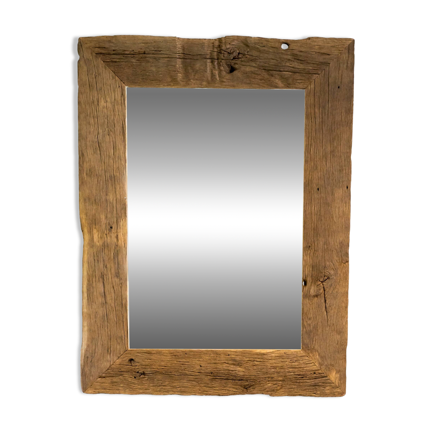 Miroir en chêne massif