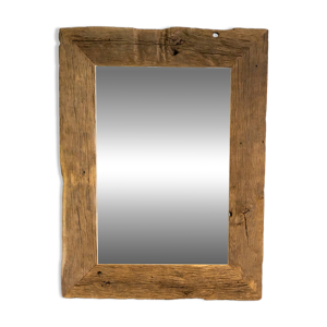 Miroir en chêne massif