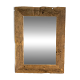 Miroir en chêne massif