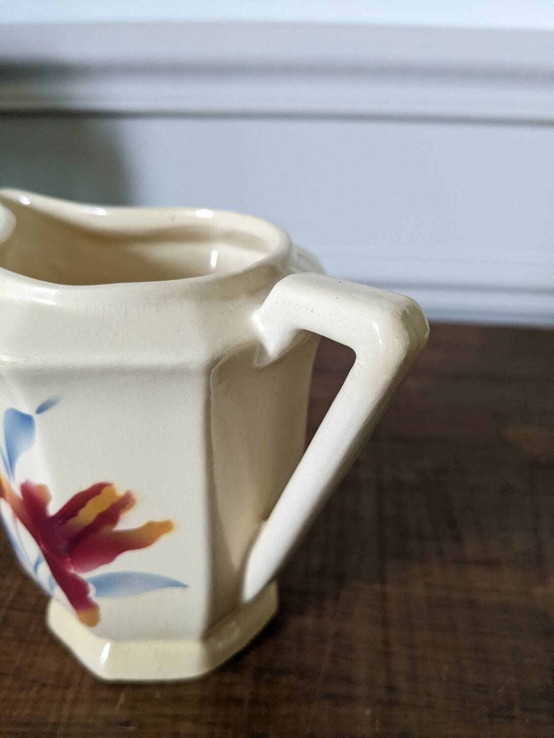 Digoin Sarreguemines milk jug