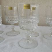 6 verres à pied