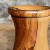 Ikebana wooden vase