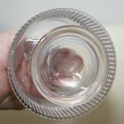 Antique Cut Crystal Carafe Sterling Madeira 1973