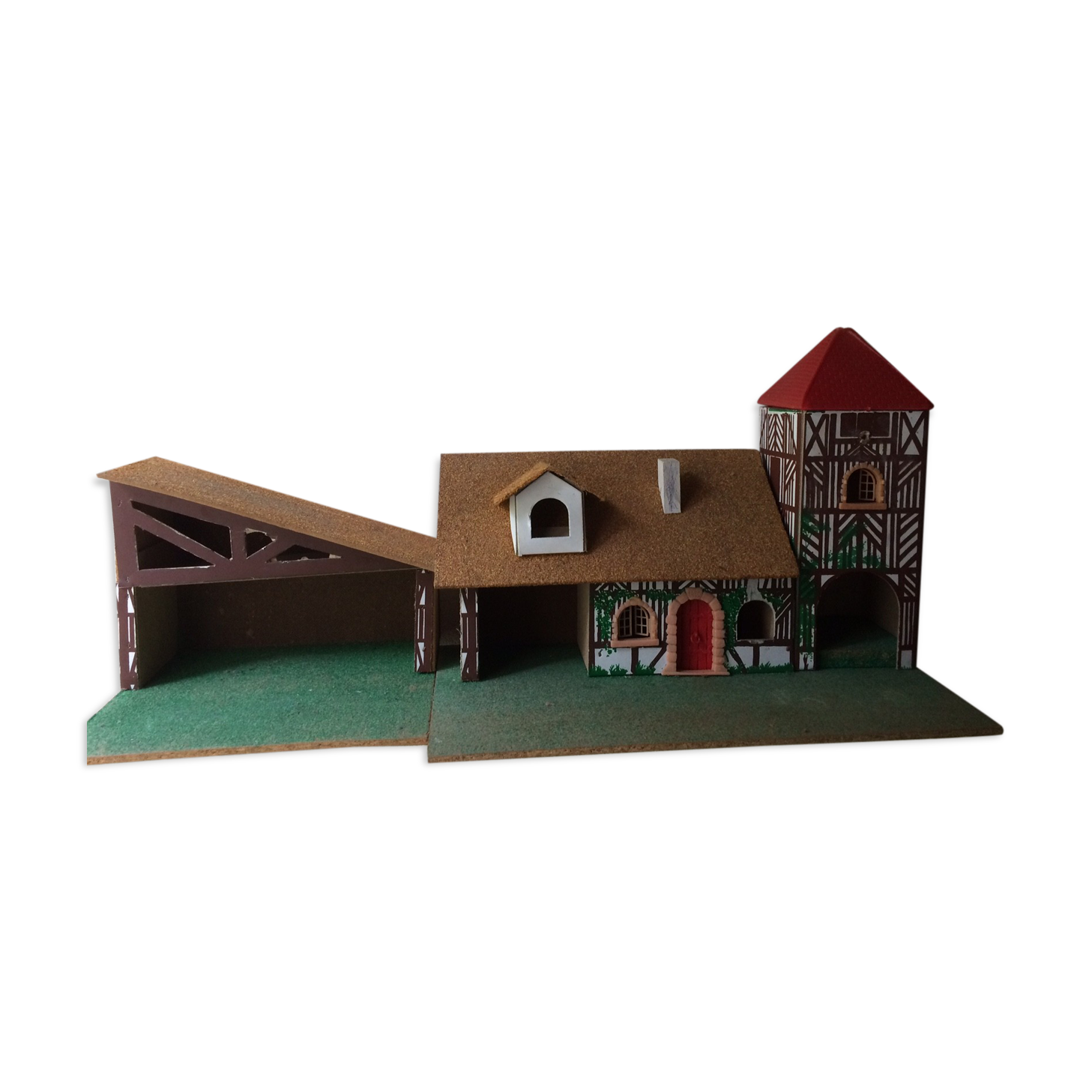 Vintage wooden farmhouse