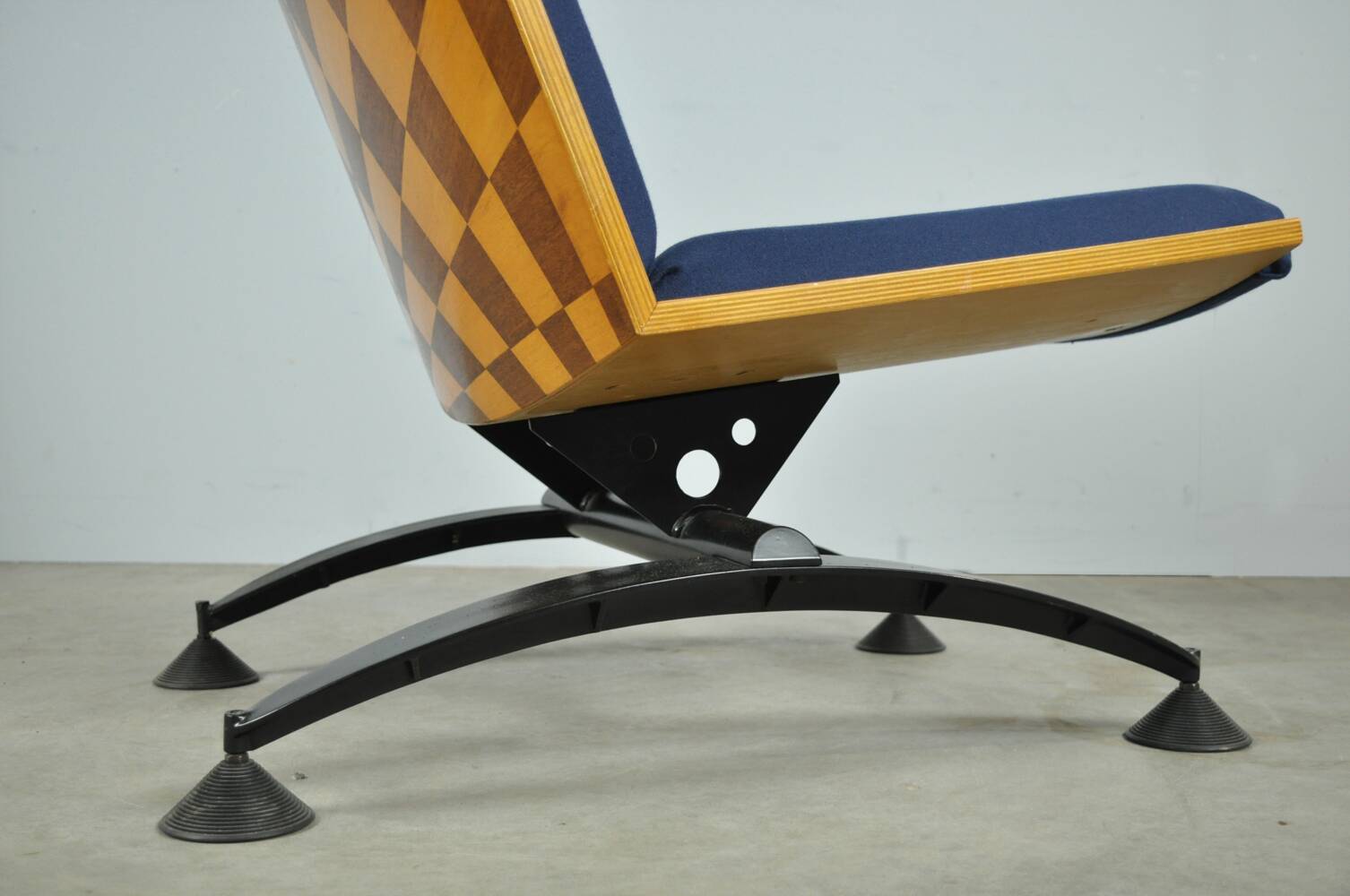 Post modern dutch vintage armchair by mazairac & boonzaaijer, 1980s