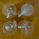 Verres à pieds de bistrot Duralex vintage