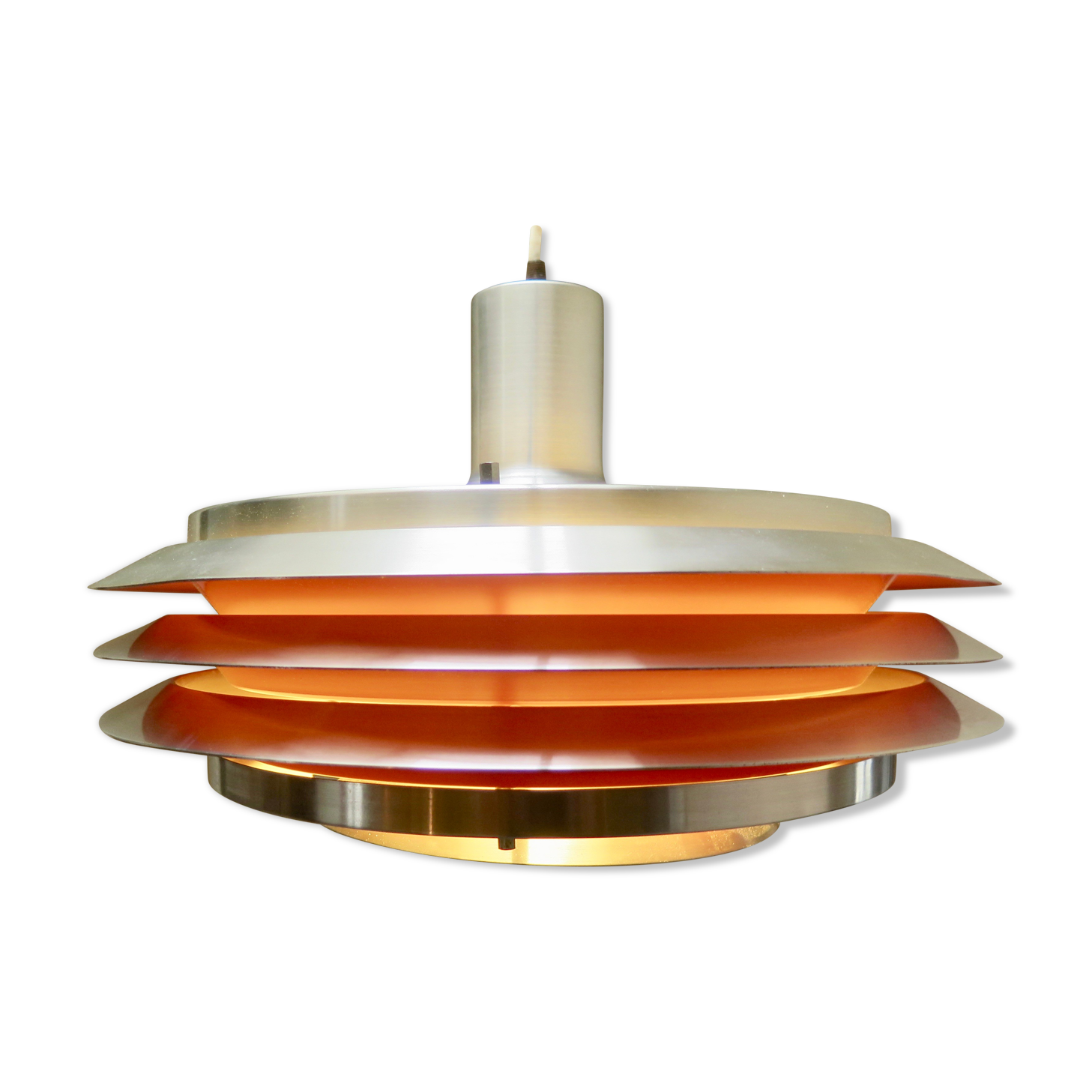Brushed steel suspension, Denmark 1960