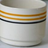 Set of 3 cups made of earthenware