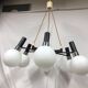 Italian design chandelier 1970