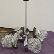 Luste verre moulé bullé Helena Tynell