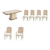 Table chaises fauteuils sam
