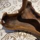 Fruit basket - olive wood - unique piece