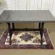 Table en marbre et piétement fonte