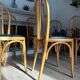 Série de 8 chaises bistrot