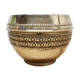 Golden brass pot cover