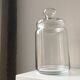 Clear glass candy