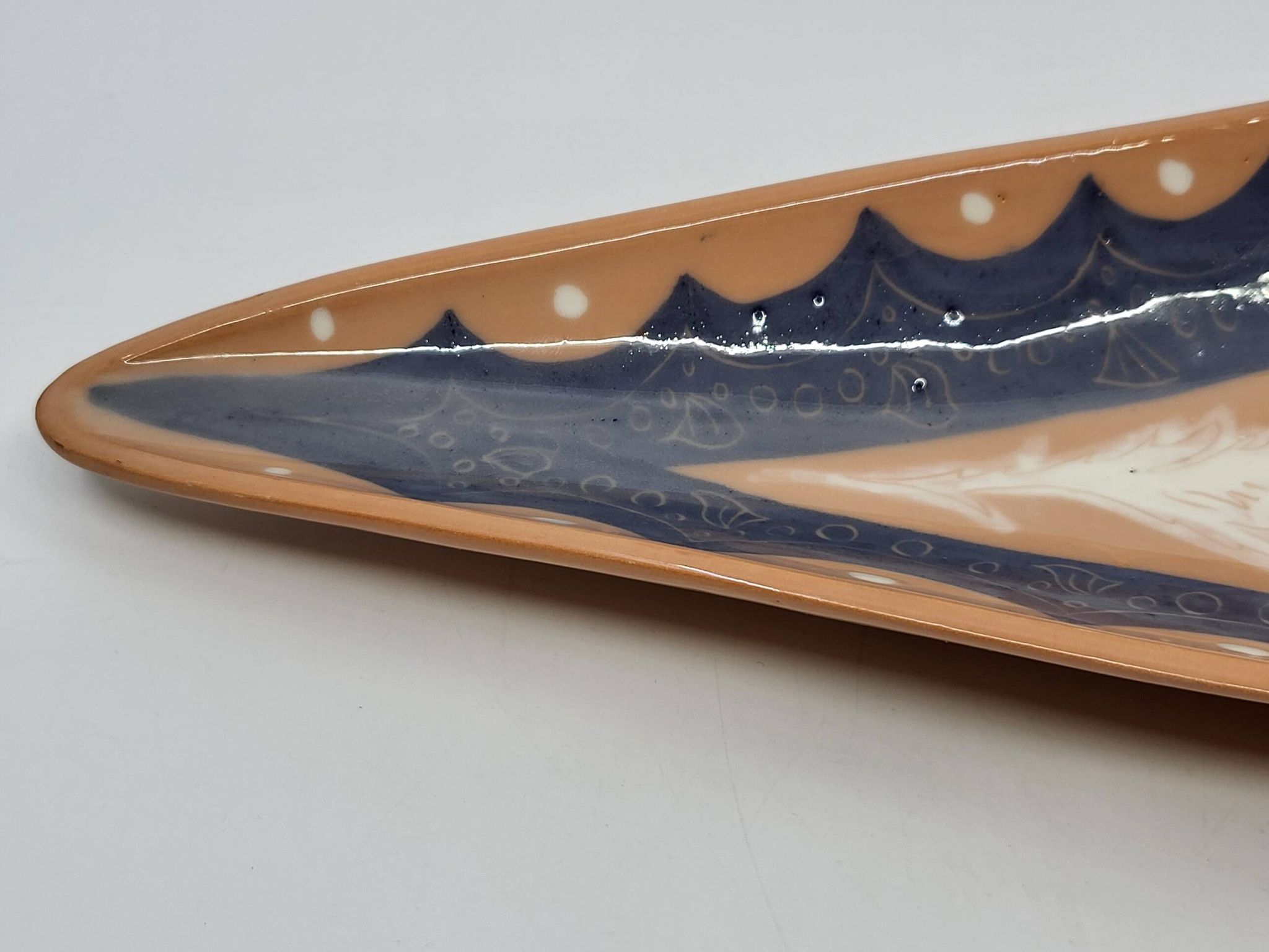 Triangular catchall by Gabrielle Mackiewicz, France, 1950s