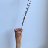 Ceramic soliflore vase signed fpp vallauris 70s