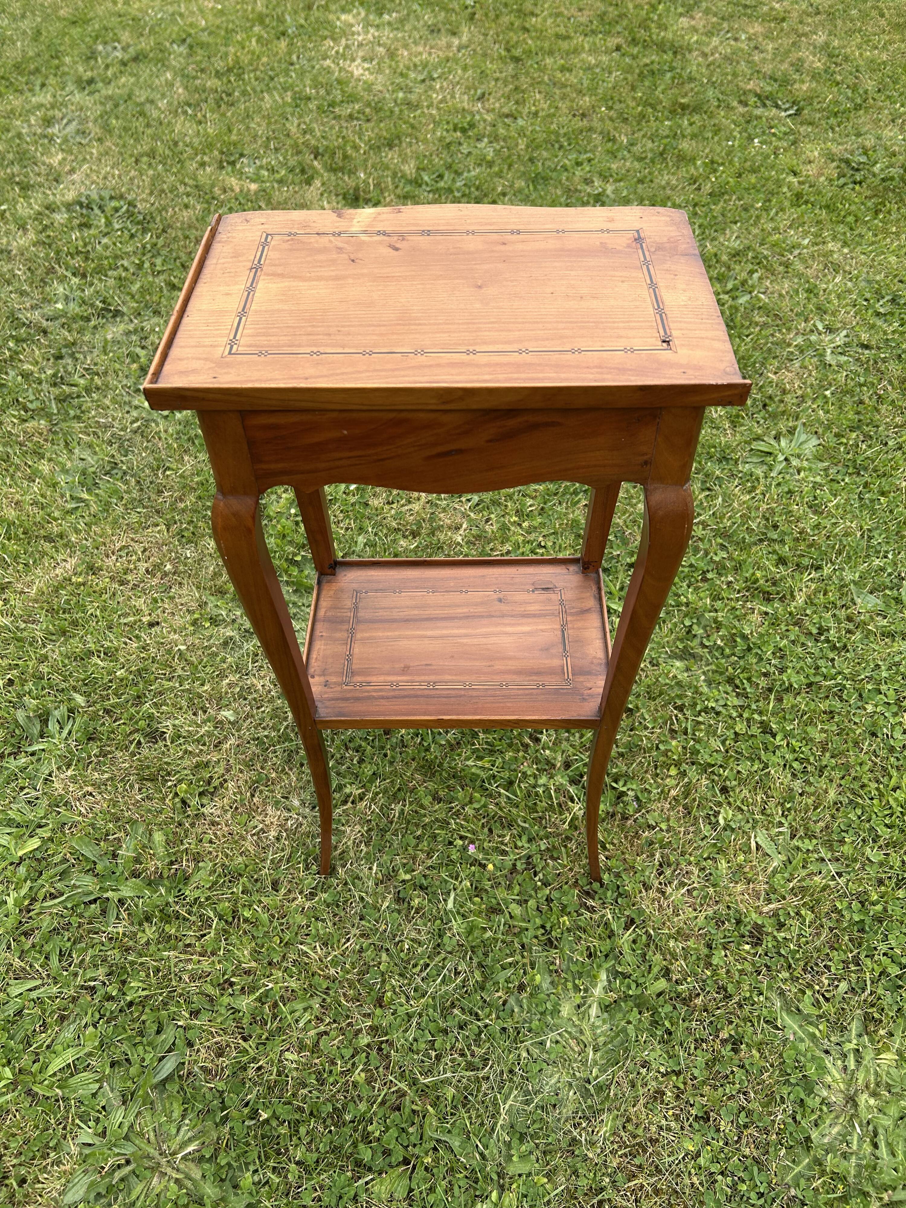 Small sofa end table