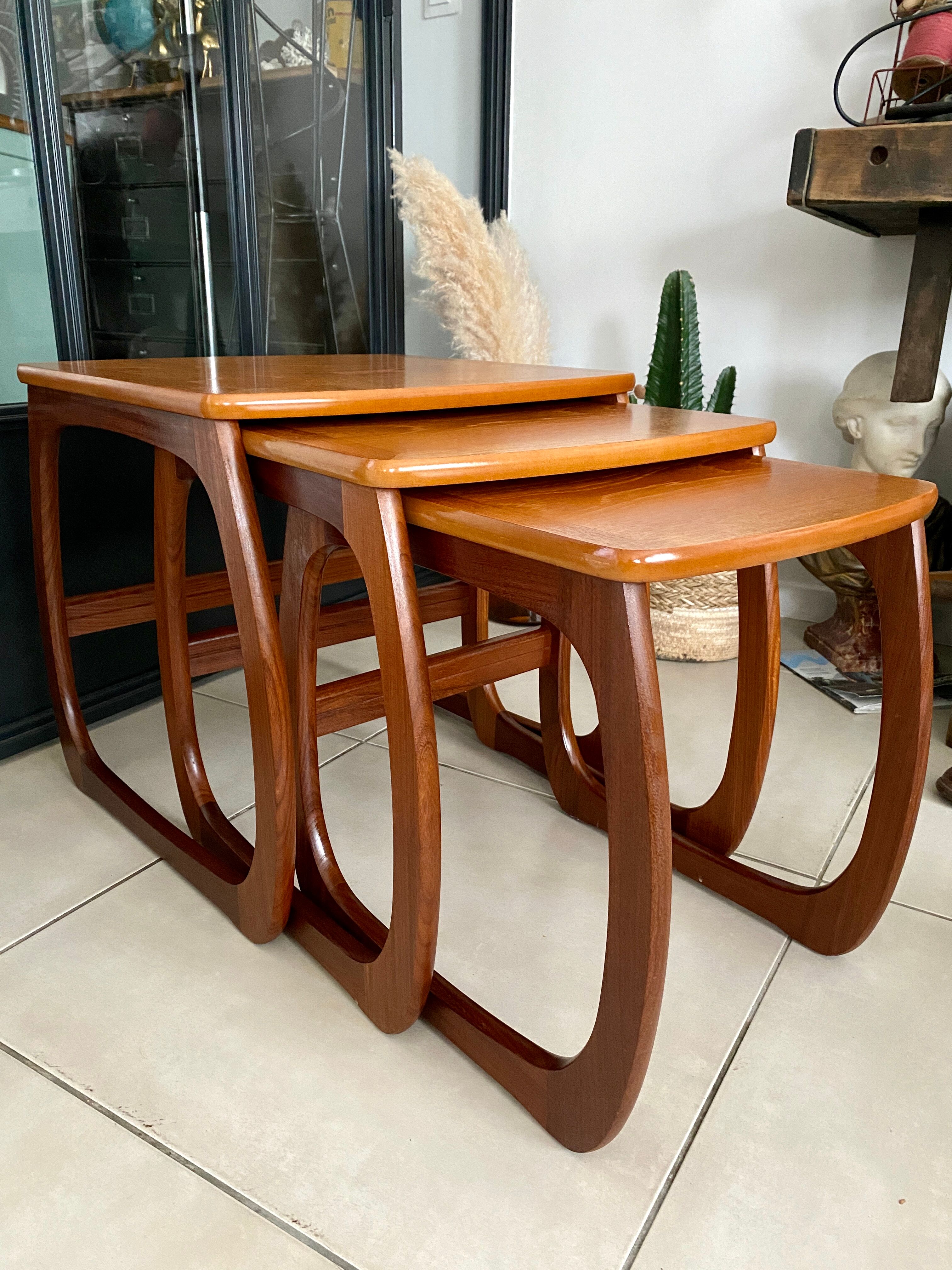 Trundle teak table Parker Knoll