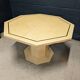 Eric Maville white lacquered table