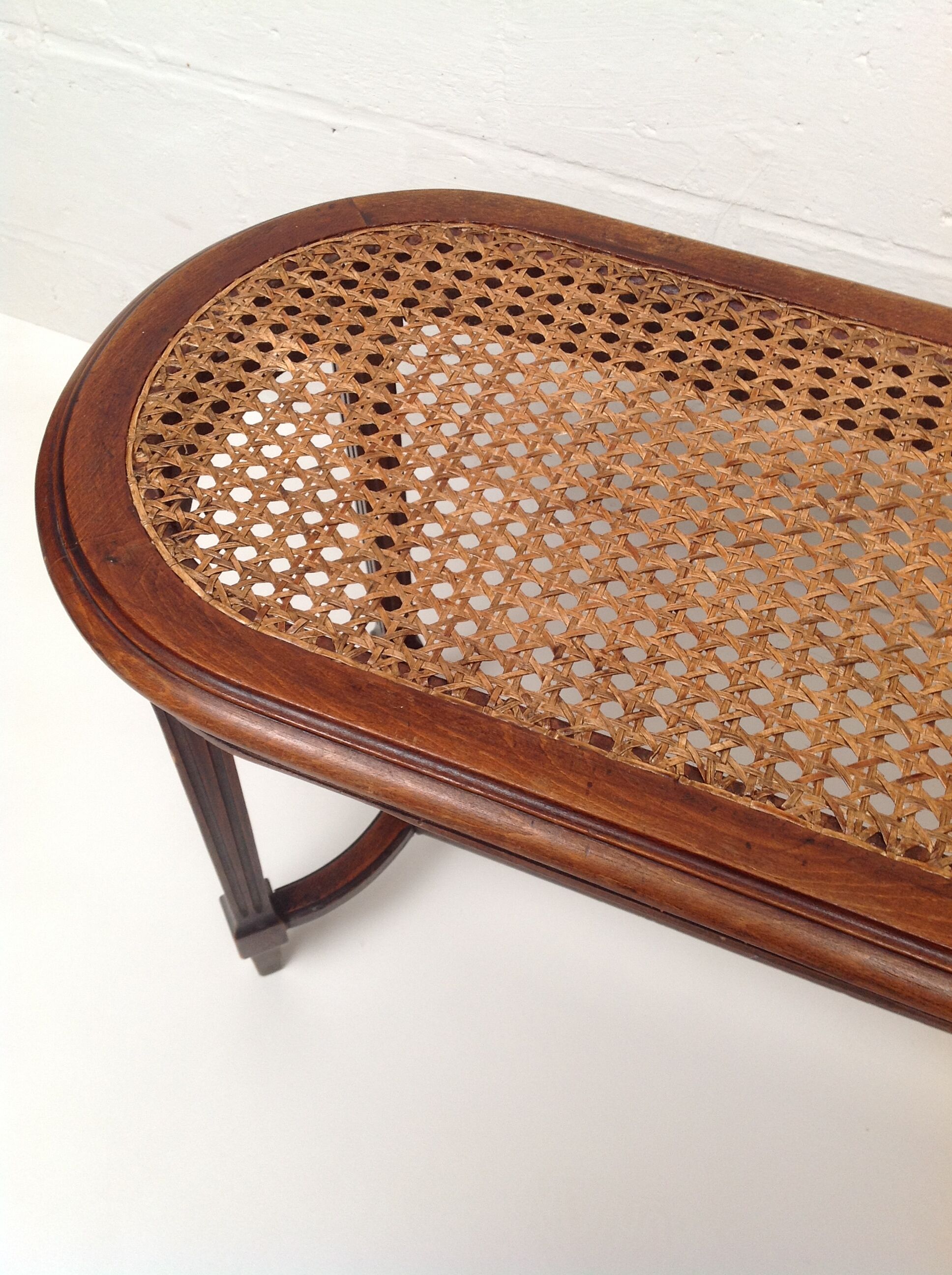 Antique piano bench