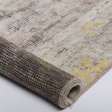 Vintage Tribal Oushak Runner