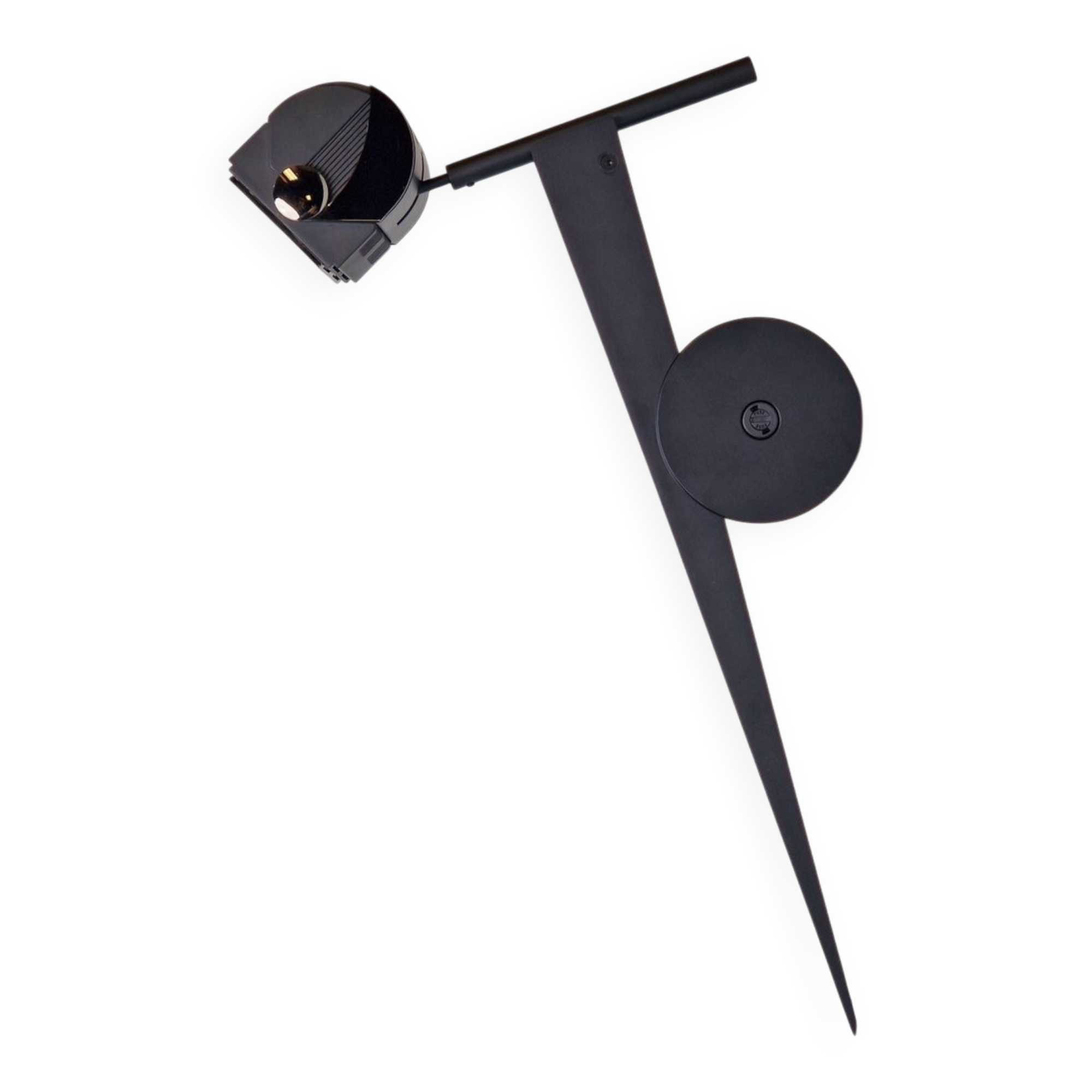 Postmodern Metal Wall Spot Lamp from Debsch Aster, Italy, 1980s