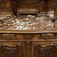 Louis XV style walnut buffet, dating from the mid-19th century.