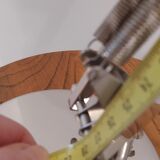 Articulated industrial style desk lamp