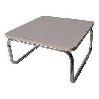 Table basse 1960 vintage bauhaus. formica 1970